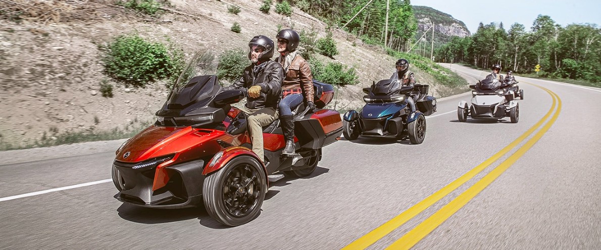 Трицикл can am Spyder RSS