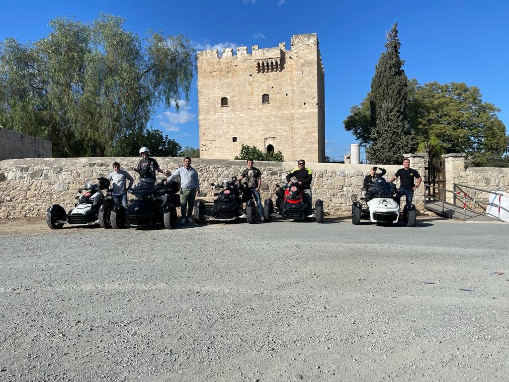 Поездка FORMULA7 CLUB по Кипру на трициклах Can-Am с 10 по 14 ноября. Отчет