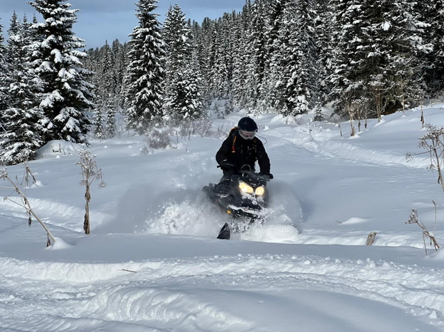Bombardier club приглашает снегоходчиков покататься в Ергаках!